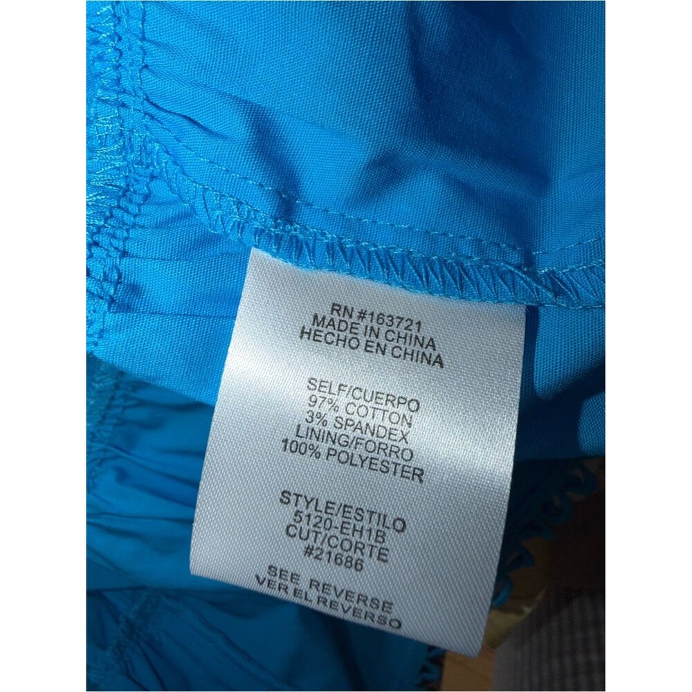 City Studios Bright Blue Tiered Mini Dress 💙✨ - Picture 9 of 9
